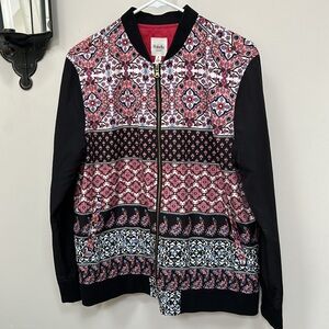 Rafaella Silky Jacket Top M